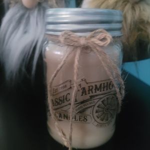 Apple Crisp Mason jar candle